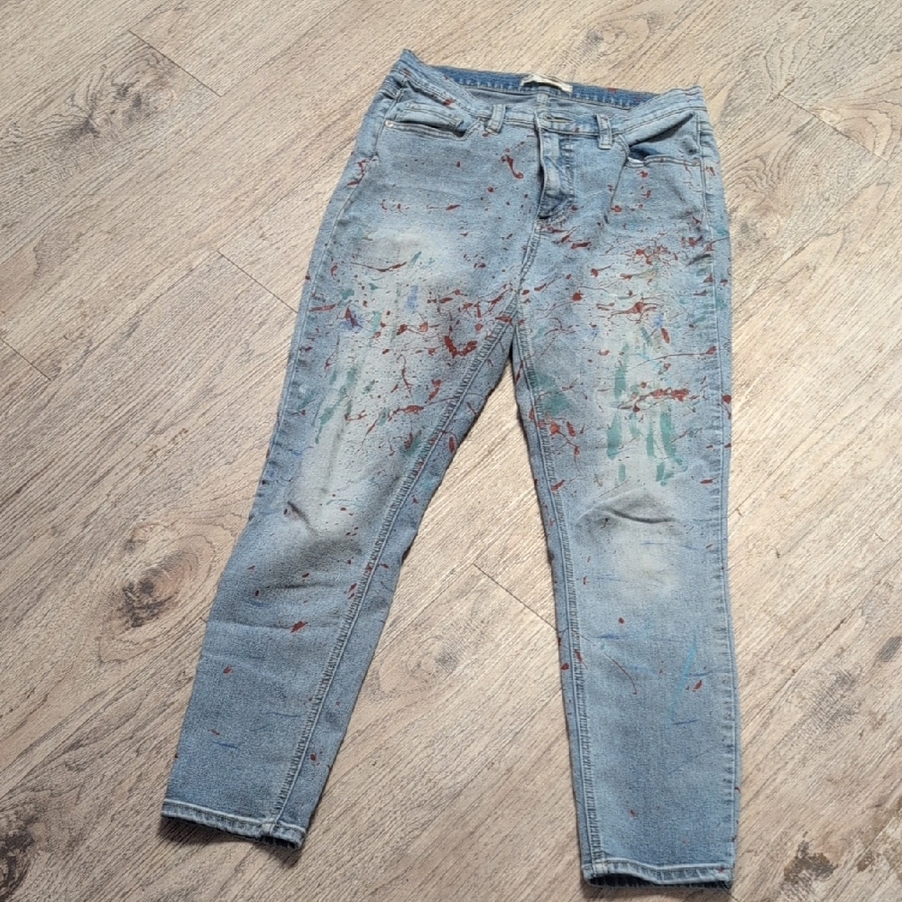 Free People Blue Denim Jeans